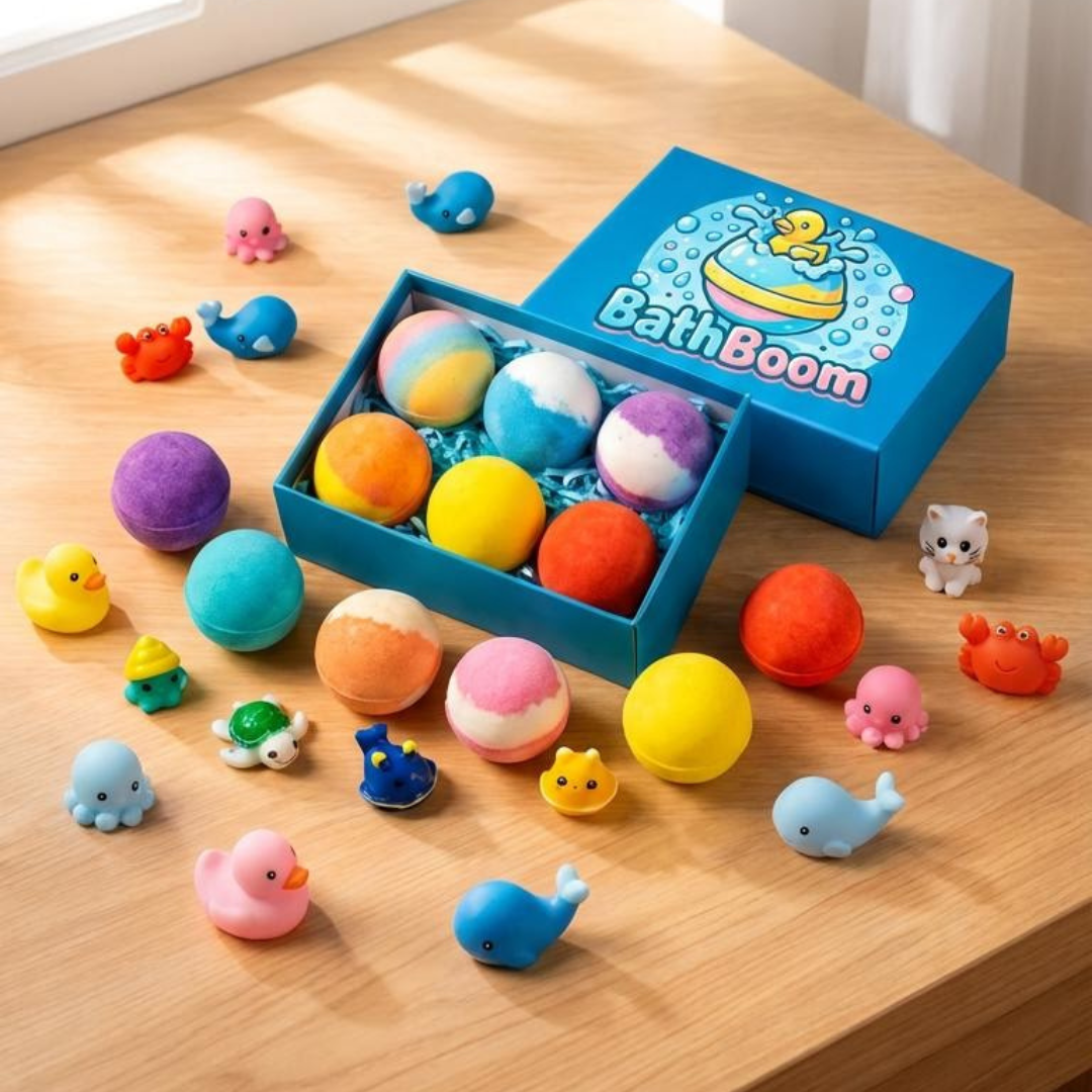 BathBoom™-כדור הקסם לאמבטיה